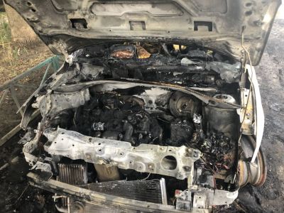 У Харкові невідомі спалили автомобіль адвоката